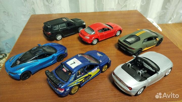 Модели металлические Kinsmart Технопарк