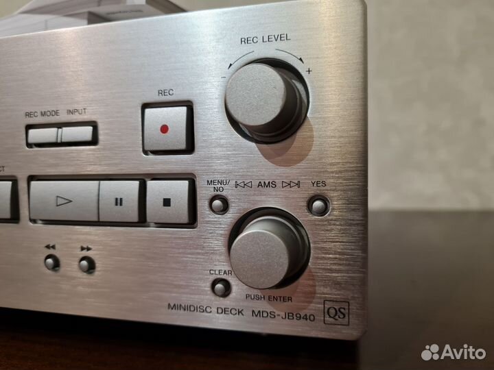 MD-проигрыватель Sony MDS-JB940