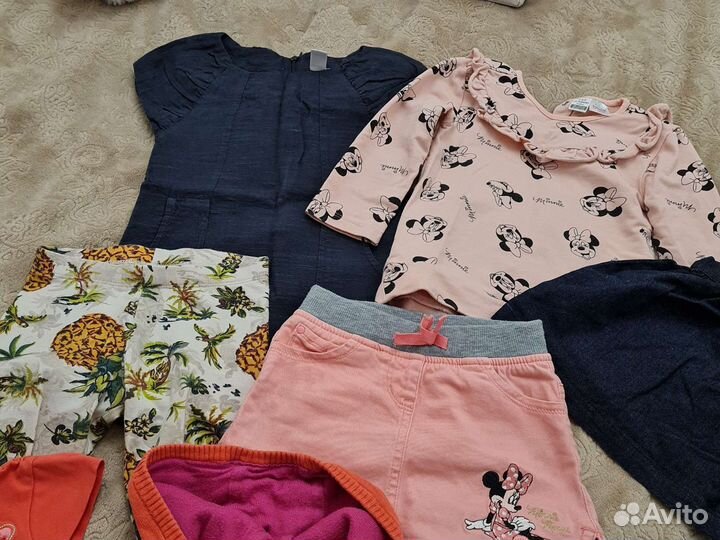 Вещи пакетом на девочку