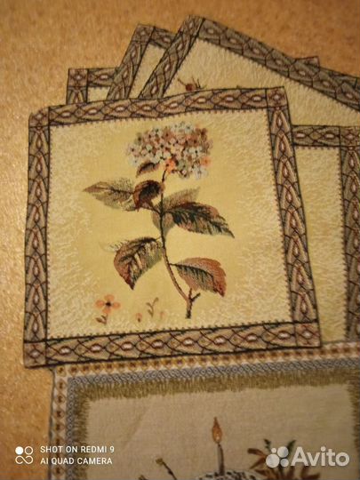 Гобеленовые салфетки комплект