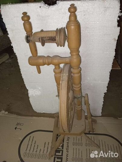 Прялка деревянная старинная