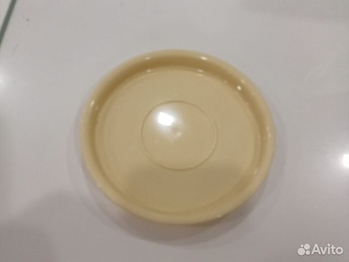 Тарелка пластиковая многоразовая