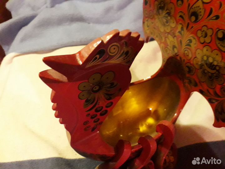 Хохлома братина с 6 ковшами