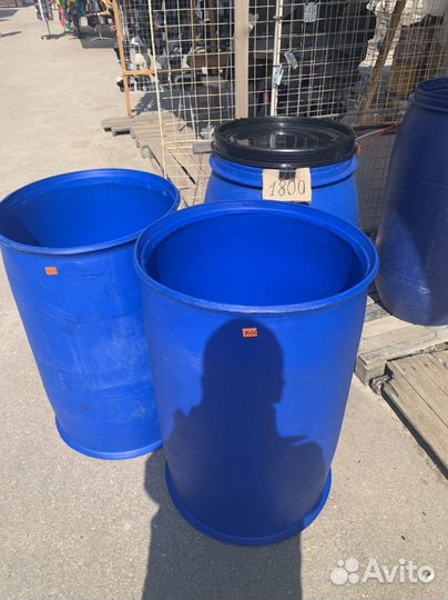 Бочки пластиковые бу 227 литров