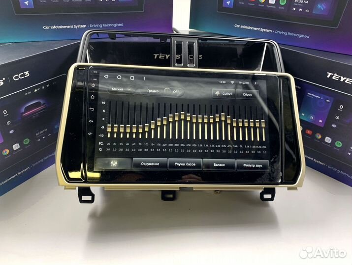 Teyes CC3 4/64 для Toyota Prado 150 2-рест