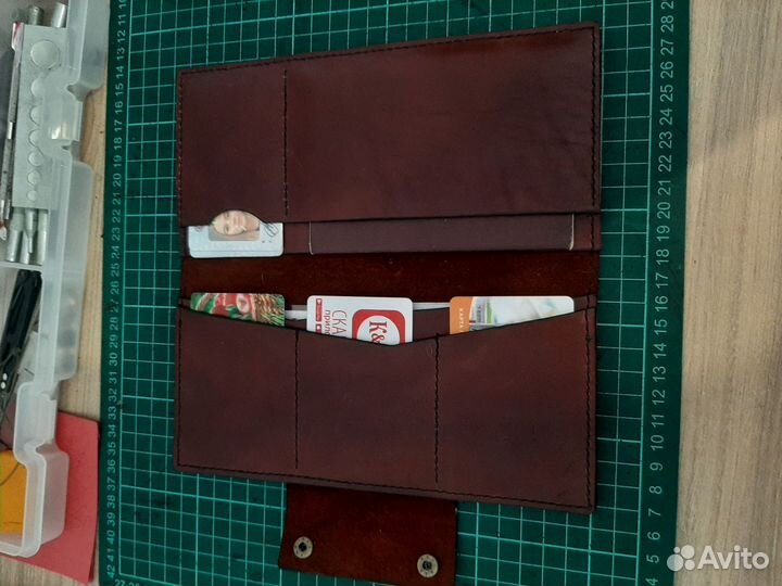Мужской кошелек натуральная кожа