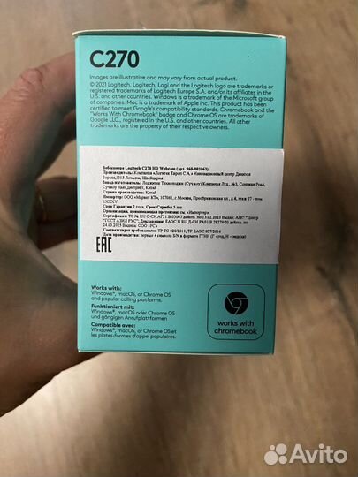 Веб-камера Logitech