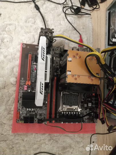 X99 dual v1.31 и asus Материнская плата