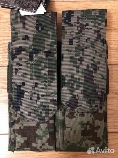 Подсумок для 4 магазинов ак surpat прорезиненный