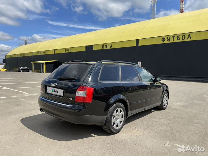 Audi A4 2.0 МТ, 2002, 279 040 км