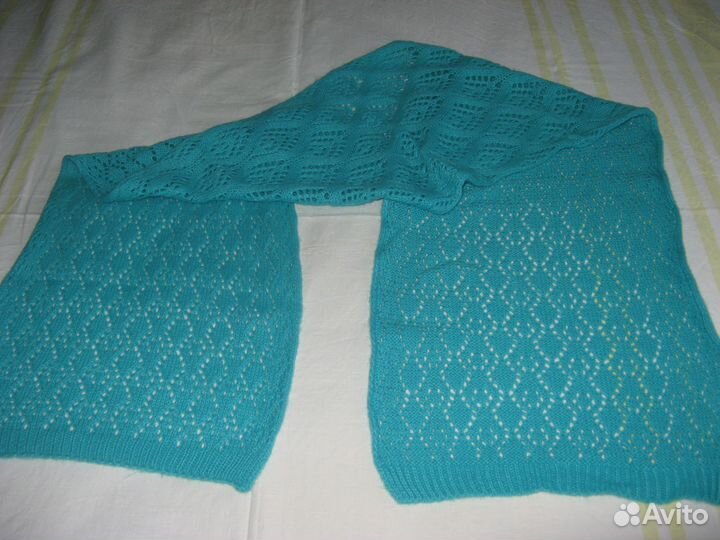 Новый. Шарф /шарф-палантин п/шерстяной