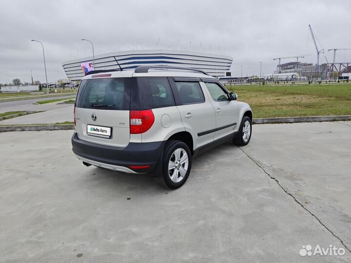 Skoda Yeti 1.8 AMT, 2013, 220 000 км