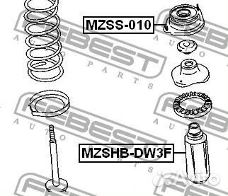 Пыльник переднего амортизатора