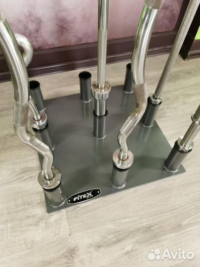 Напольная подставка для грифов (для 9шт) Fitex Pr