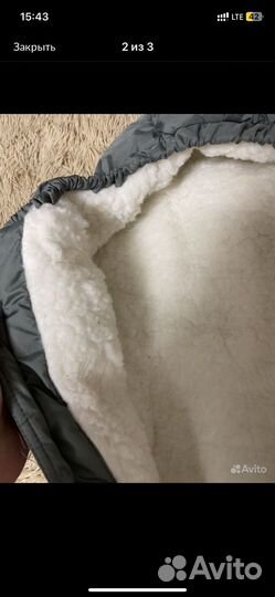 Кокон для новорожденных зимний