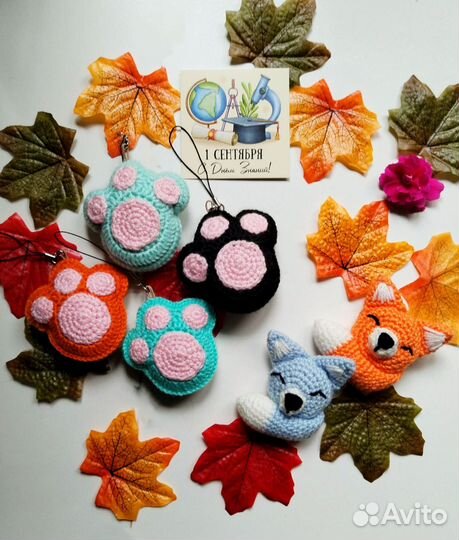 Брелок крючком