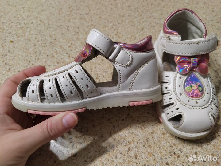 Сандалии для девочки 24 размер