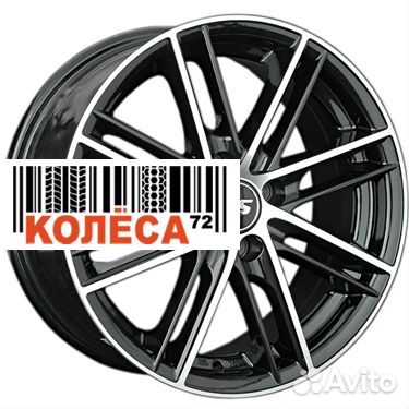LS Wheels LS478 6.5x15 4x100 ET40 Dia73.1 BKF