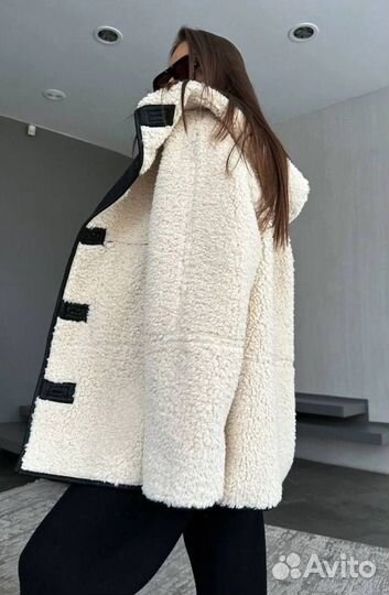 Дублёнка женская двухсторонняя зимняя