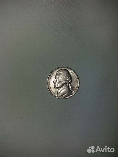 Liberty quarter dollar перевертыш 1973г+ 5 центов