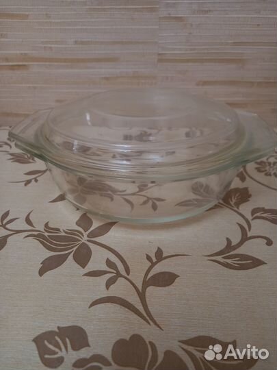 Кастрюля стеклянная для микроволновки