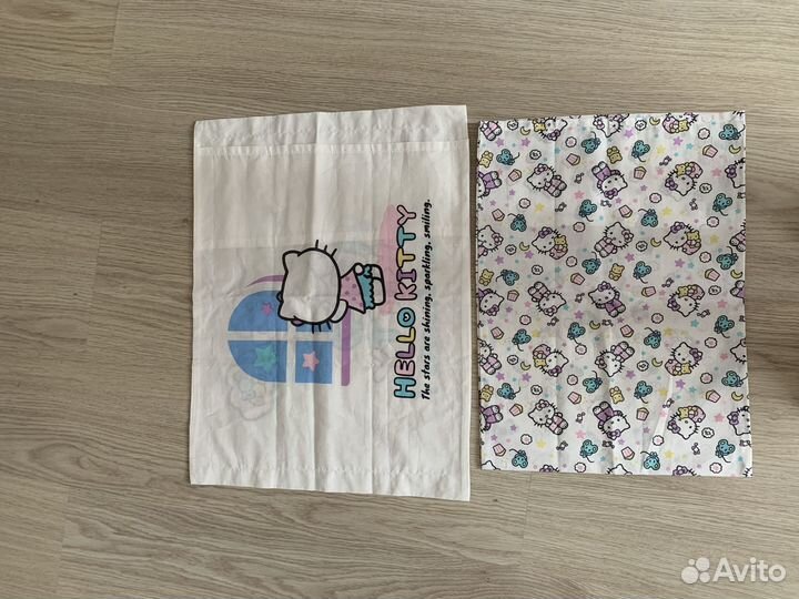 Новое детское постельное белье hello kitty