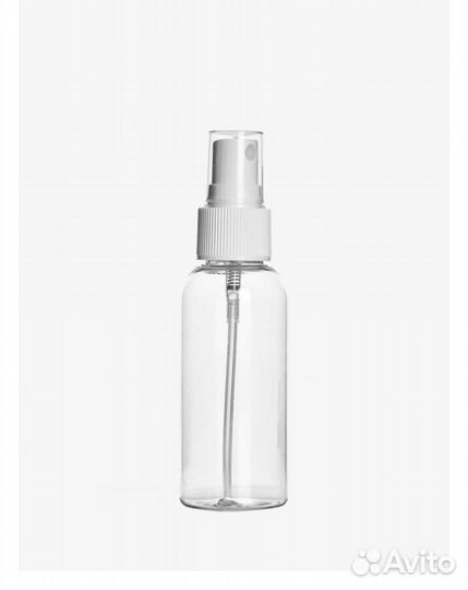 Флакон 50 мл пэт с кнопочным распылителем(спреем)