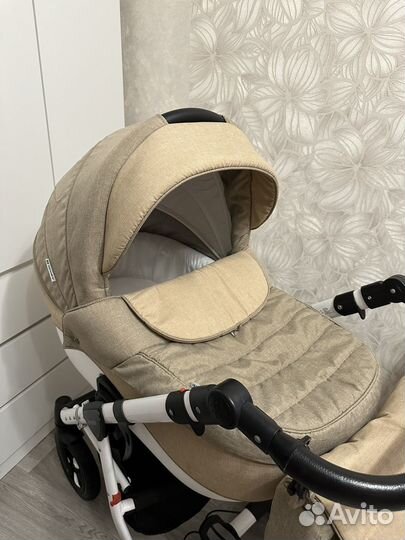 Коляска 2 в 1 adamex как новая