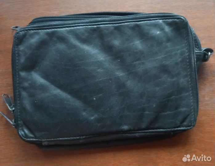 Барсетка кожаная мужская винтаж