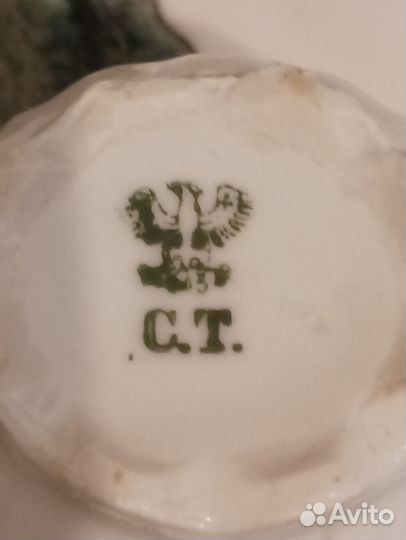 Чайно-кофейные пары Carl Tielsch антикварные