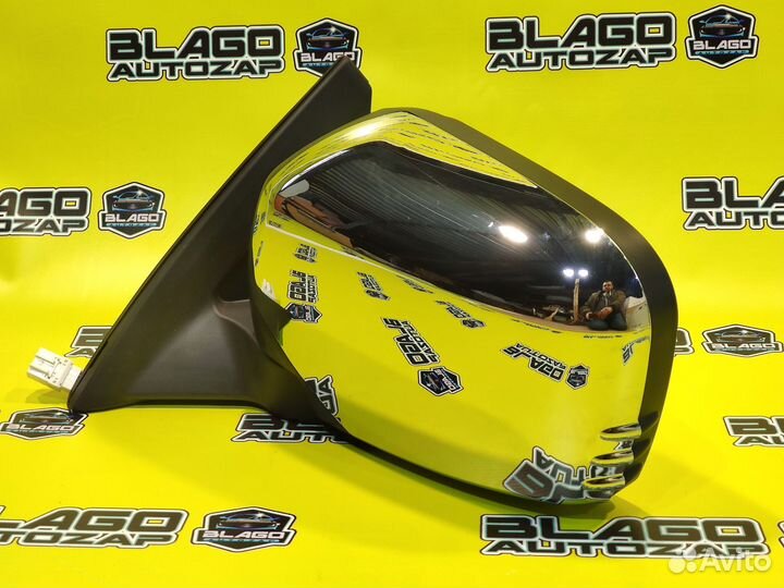 7 контактов L200 Pajero Sport 2 Левое Зеркало