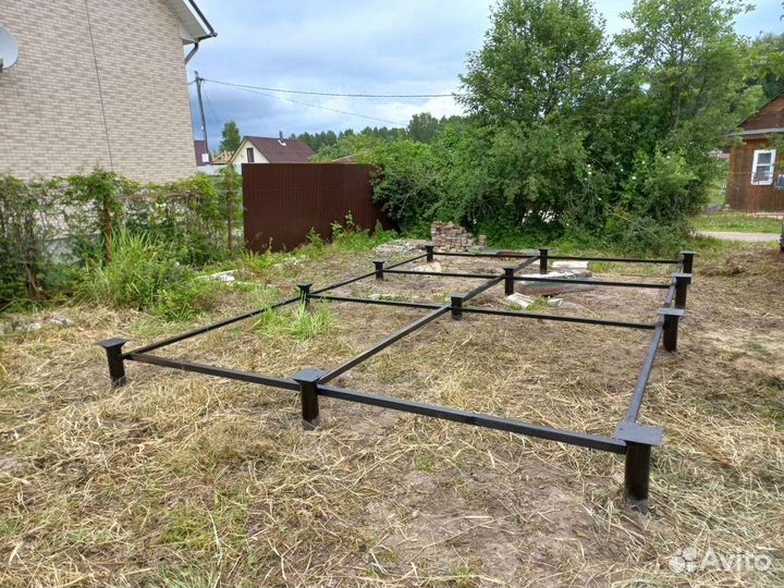 Винтовые сваи с установкой под ключ