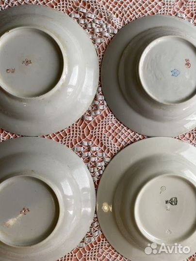 Тарелка СССР винтаж ретро суповая