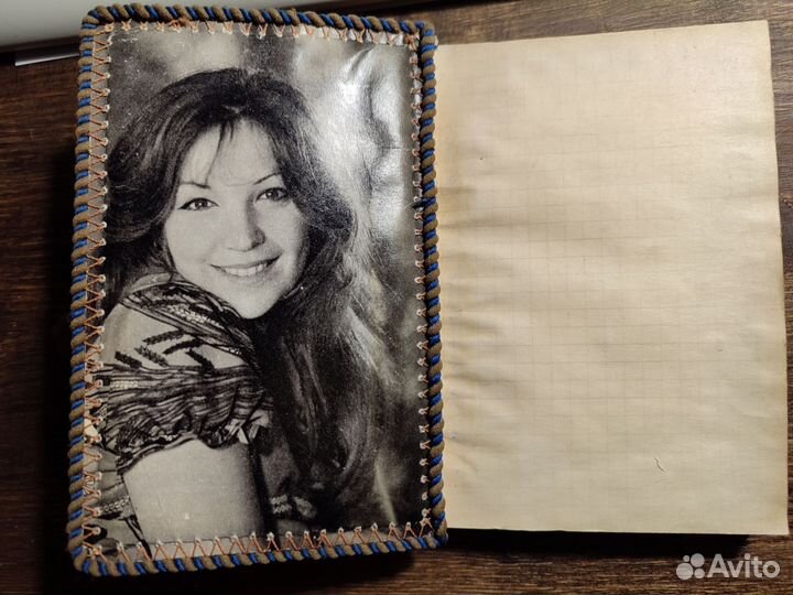 Винтажный блокнот СССР с актрисами кино