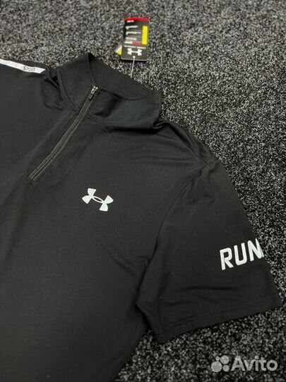 Рашгард на молнии с горлом Under Armour