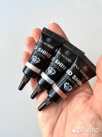 Глиттеры для лица и теле Eva Mosaic