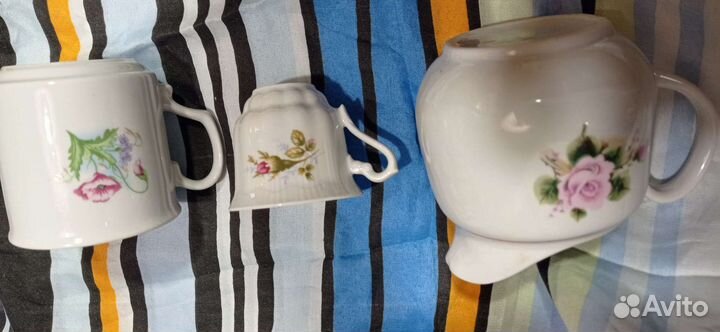 Молочник, кружка, маленькая кружечка