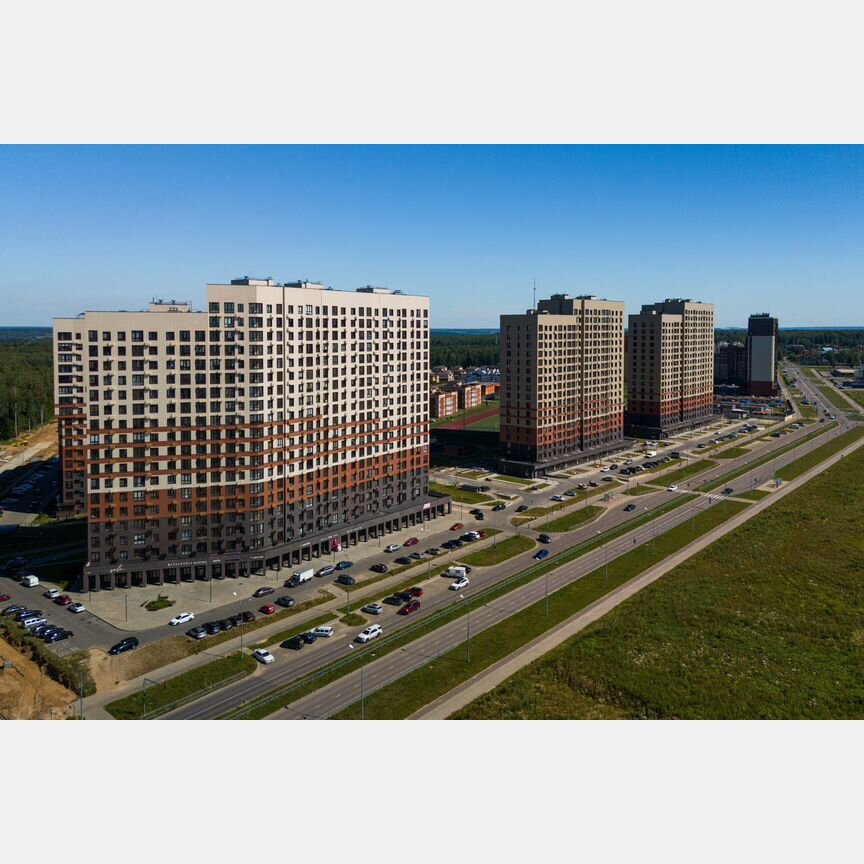 2-к. квартира, 64,3 м², 12/19 эт.