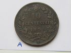Италия 10 centesimi 1893 год