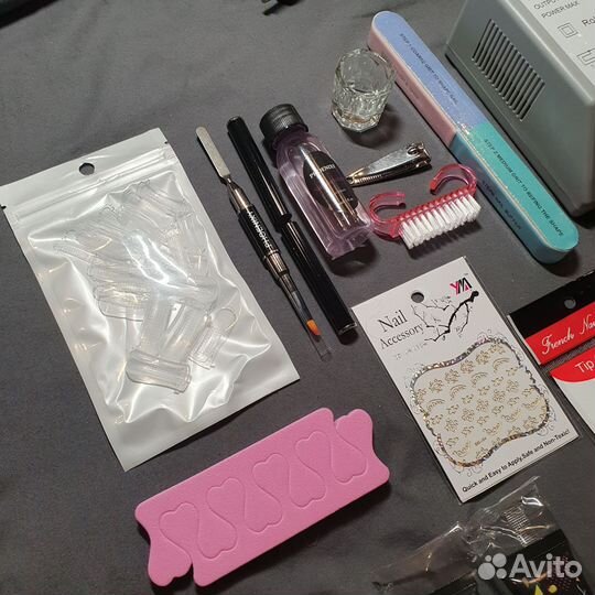 Набор для маникюра, педикюра и наращиания