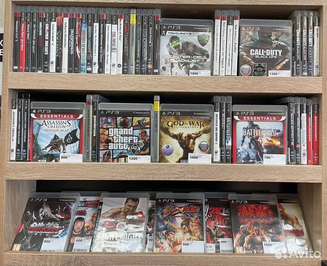 Лицензионные диски PS3
