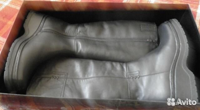 Сапоги и кроссовки зимние. Натуральные кожа и мех