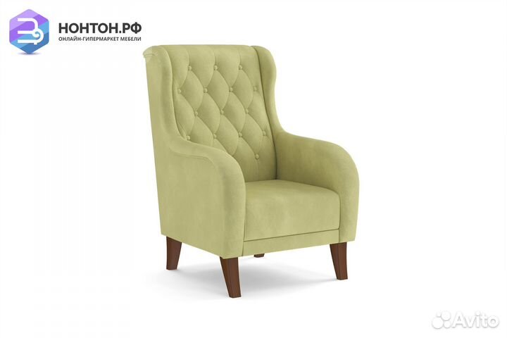 Кресло Амарант светло-зеленое