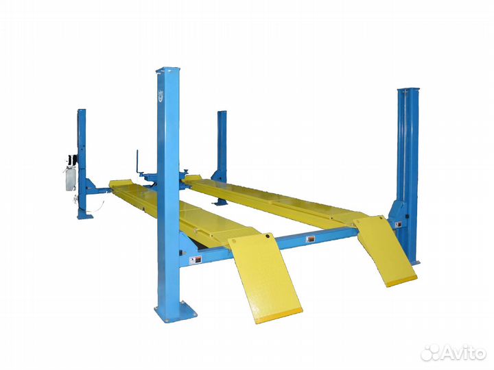 Подъемник четырехстоечный для сход-развала