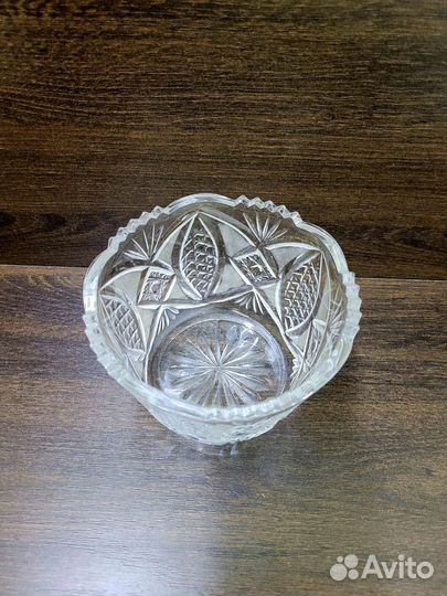 Салатник хрустальный СССР (#1253)