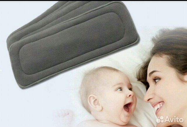 Вкладка в подгузник многослойная на резинке