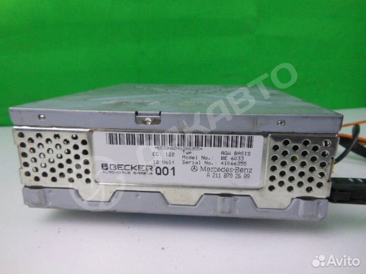 Усилитель звука Mercedes-Benz E W211