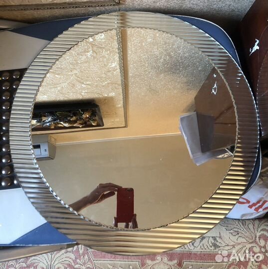 Зеркало круглое 65 см диаметр