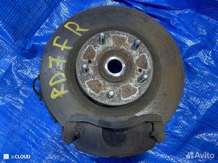 Тормозной диск на honda CRV RD7 K24A