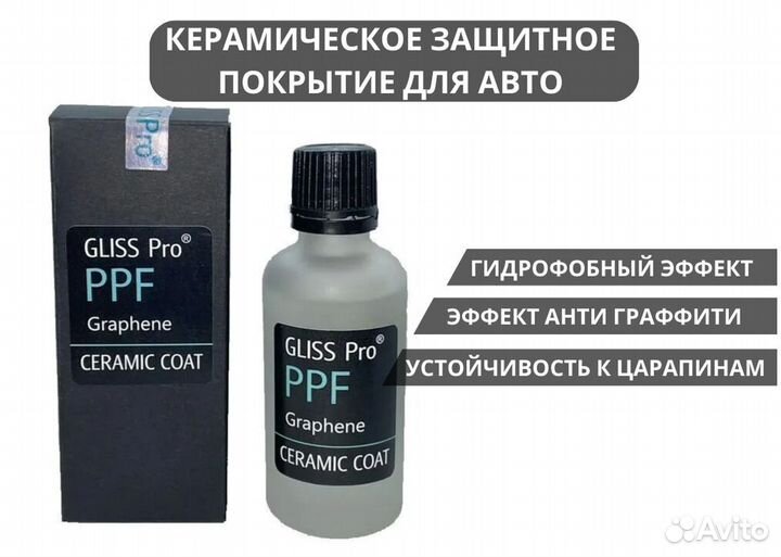 Защитное покрытие для пленок и пластика авто